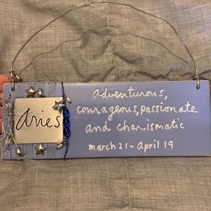 Aries Horoscope decor